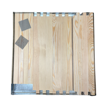 National/Commercial/14x12 Roof, Flat, Pine
