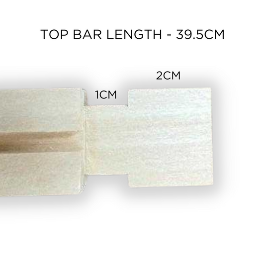 National - Smith Top Bars - 50 Pack