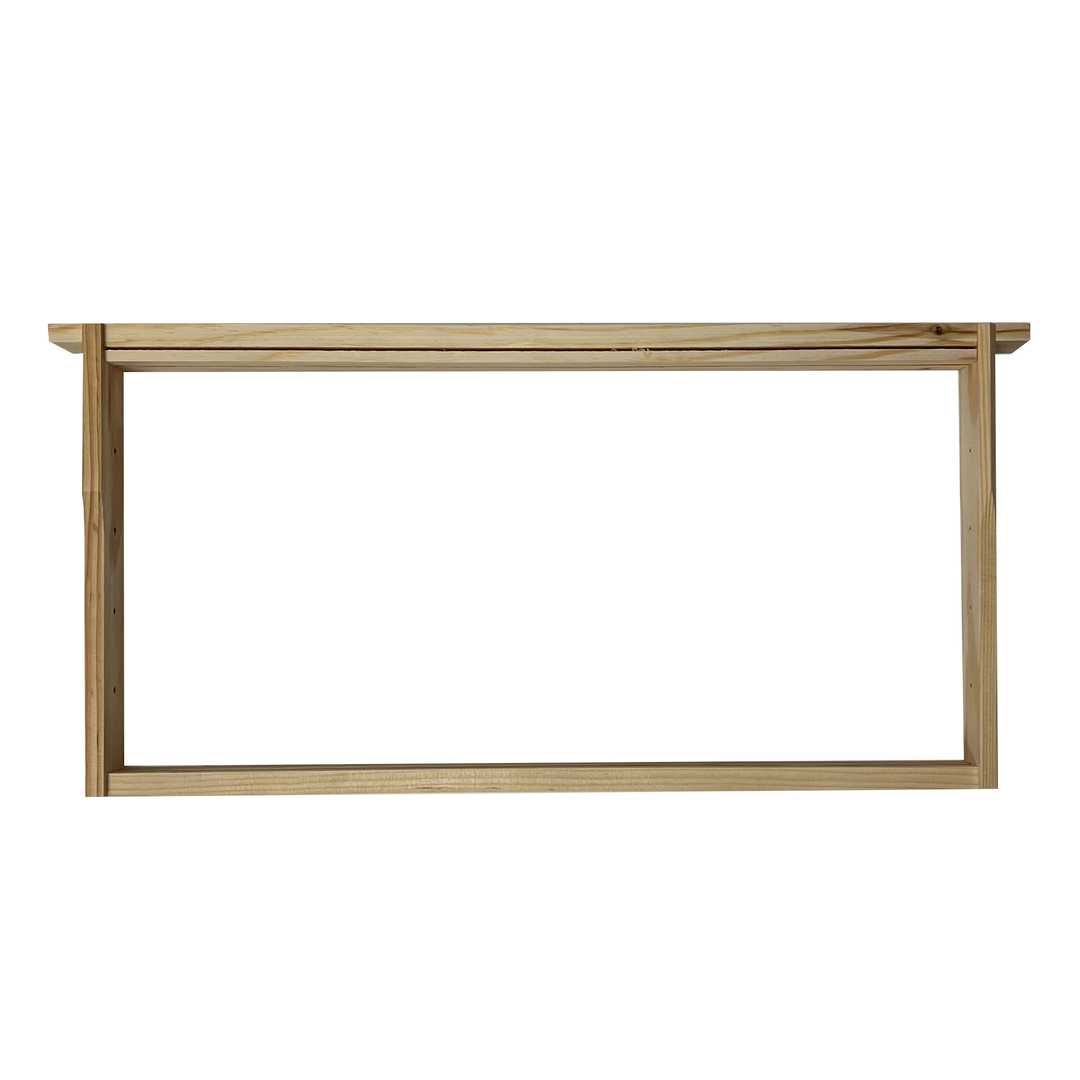 Langstroth Brood Frame with Holes Flat