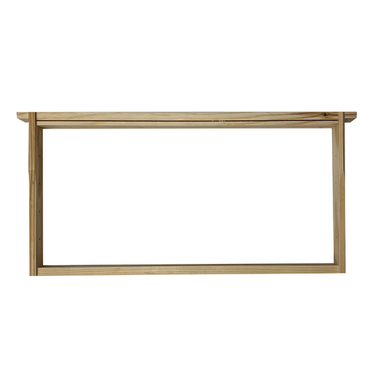 Langstroth Brood Frame with Holes, Flat, Second Grade