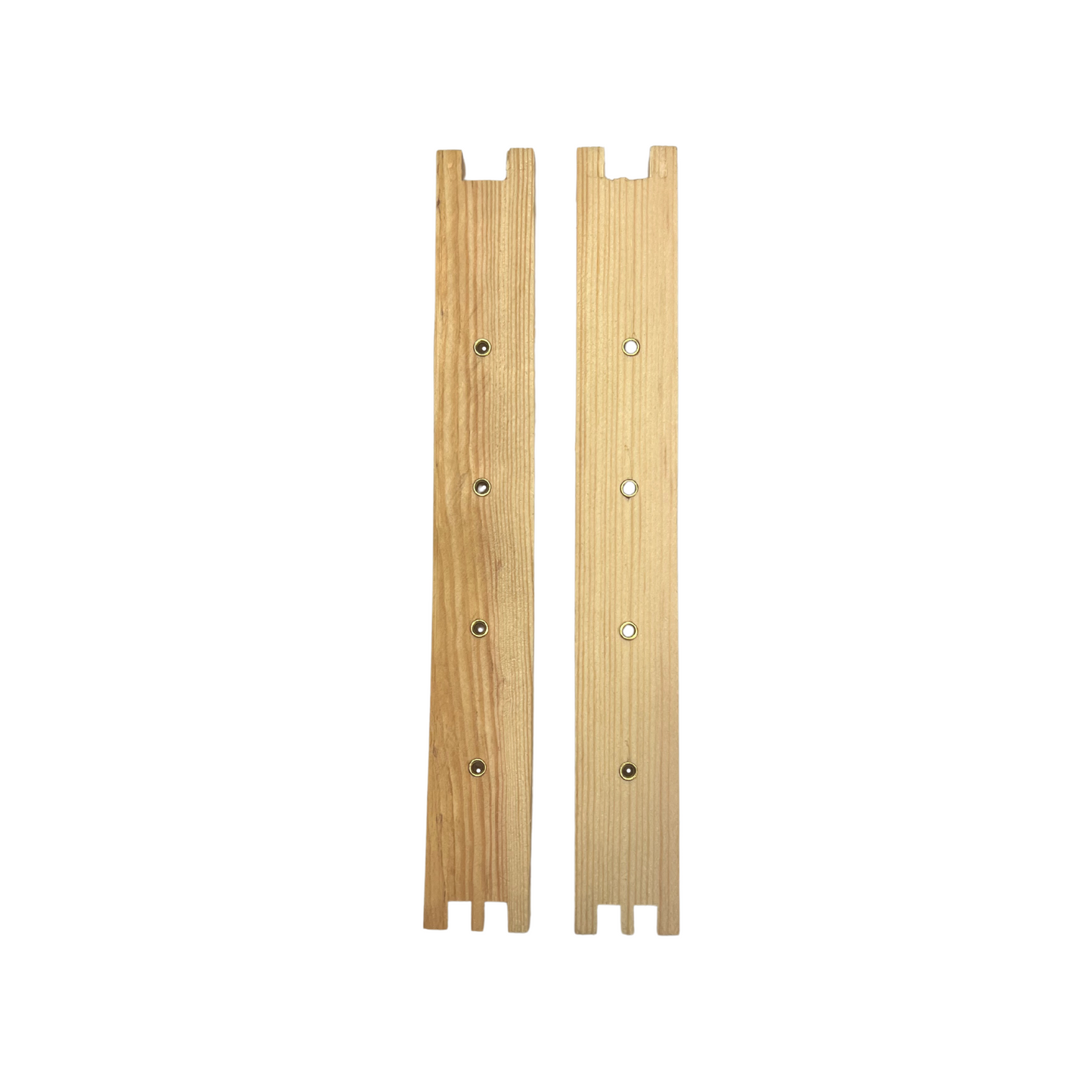 50 National Brood DN1 Frames with Holes, Flat, Second Grade