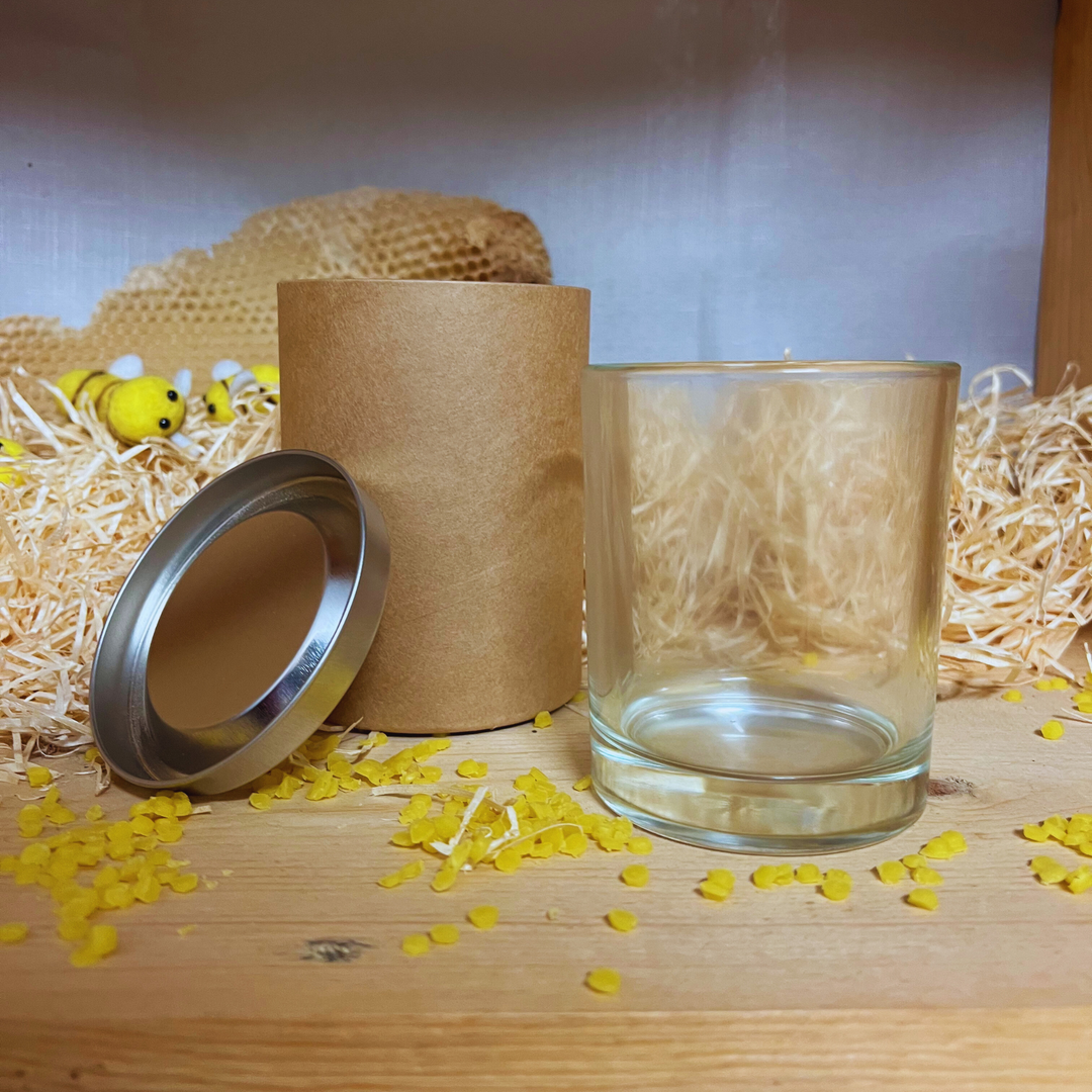 Glass Candle Jar & Eco Friendly Gift Case