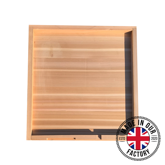National/Commercial/14x12 Solid Floor with Entrance Block, Genuine Western Red Cedar