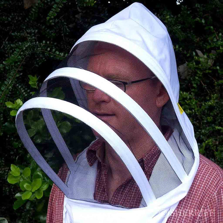 Bee Suits: BJ Sherriff: Handy Hood Beekeepers Veil