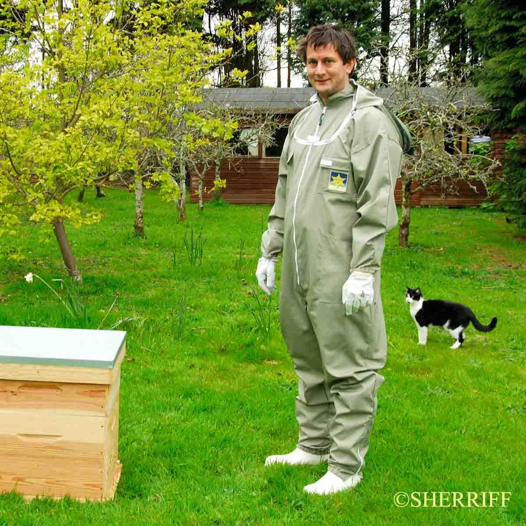 Bee suits: BJ Sherriff: Apiarist - Full Suit, Khaki