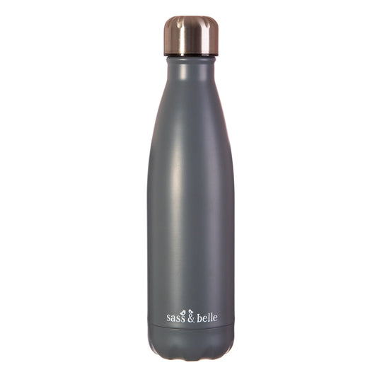 Grey Stainless Steel Bottle