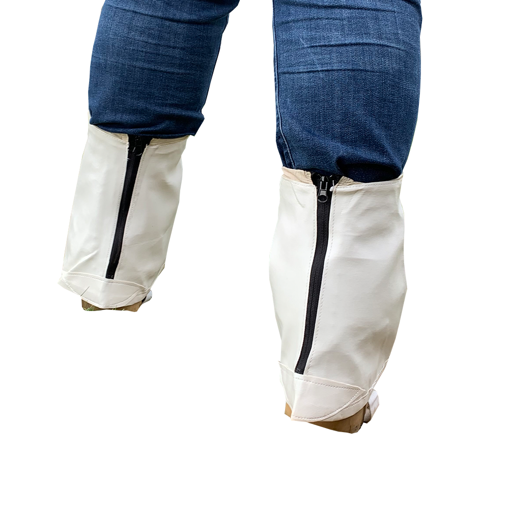 Leg straps Leggings with Zip