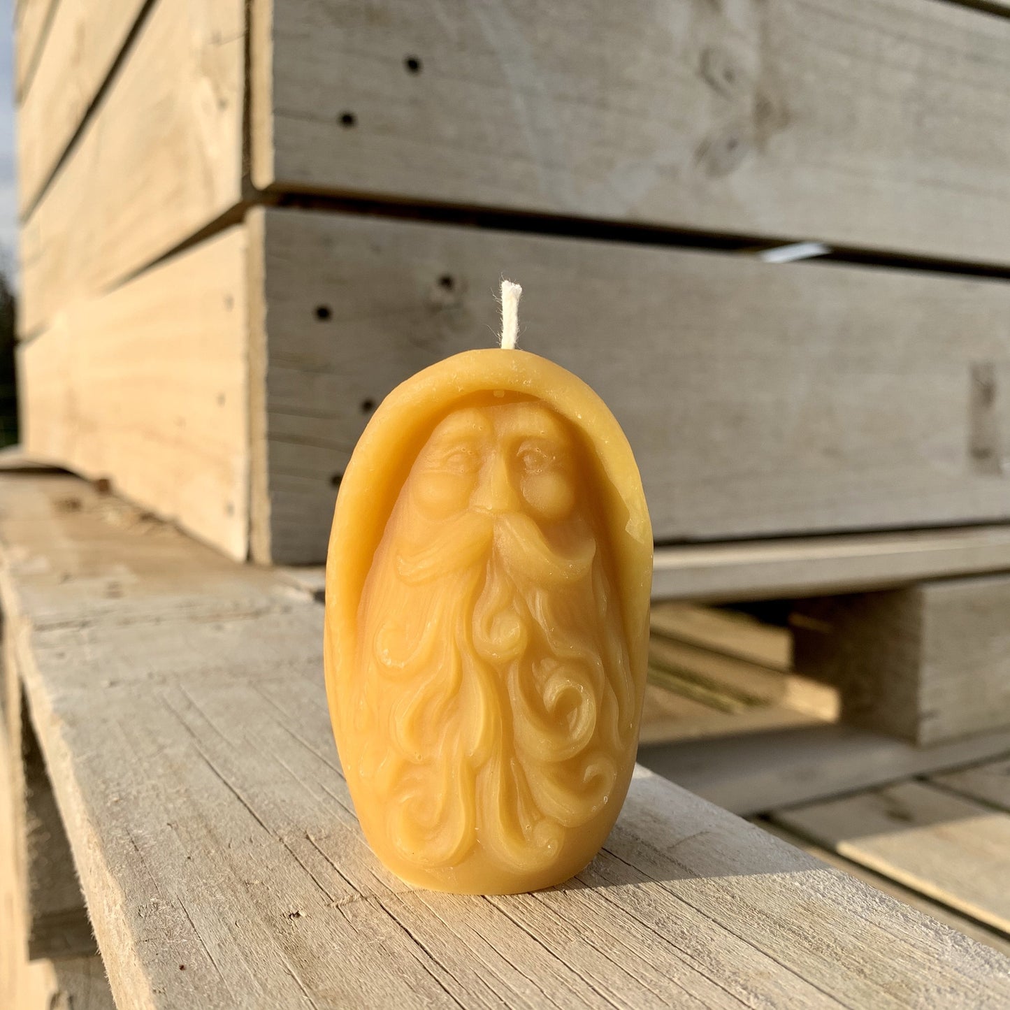 Old Man Winter Candle Mould