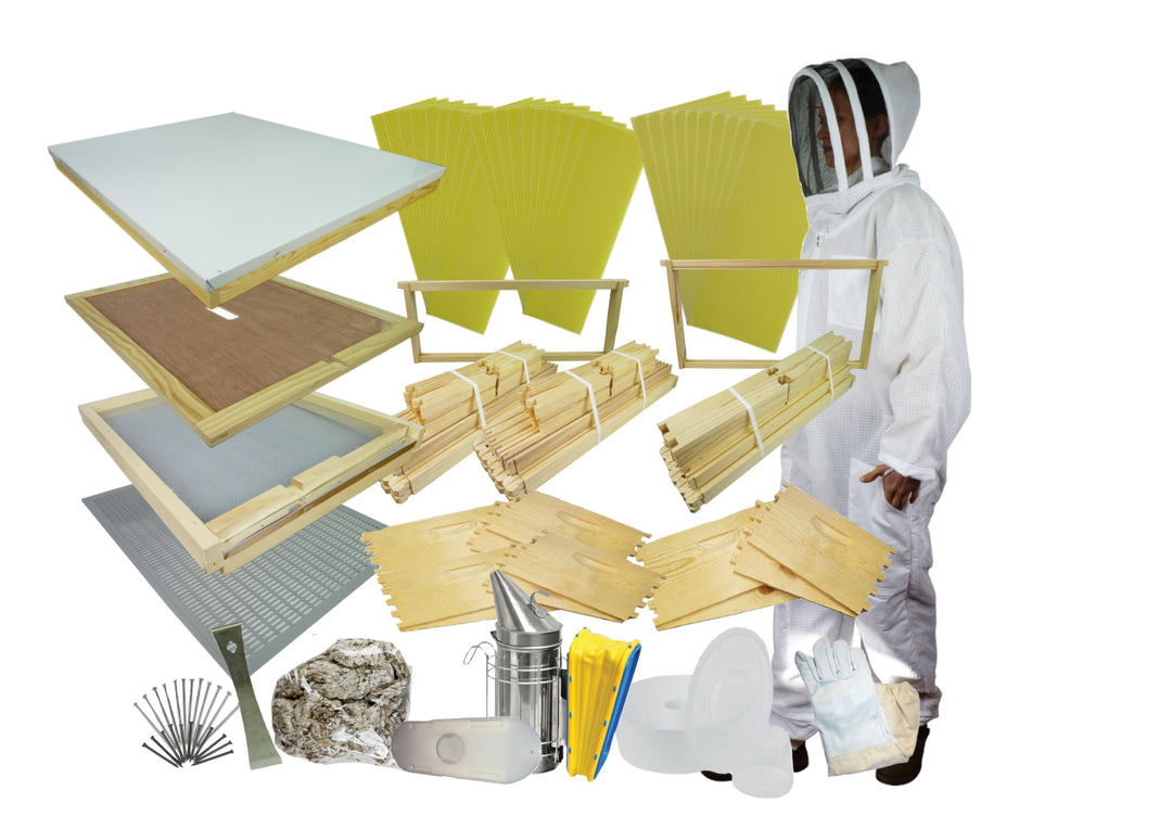 Complete Langstroth Starter Hive Kit - Bee Equipment