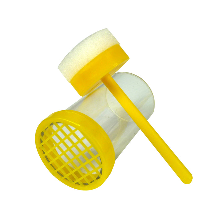 Queen Marking Tube With Plunger, Yellow