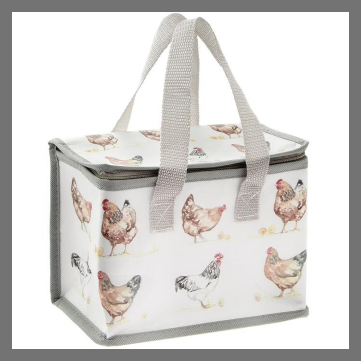 Cooler Lunch Bag - Chickens