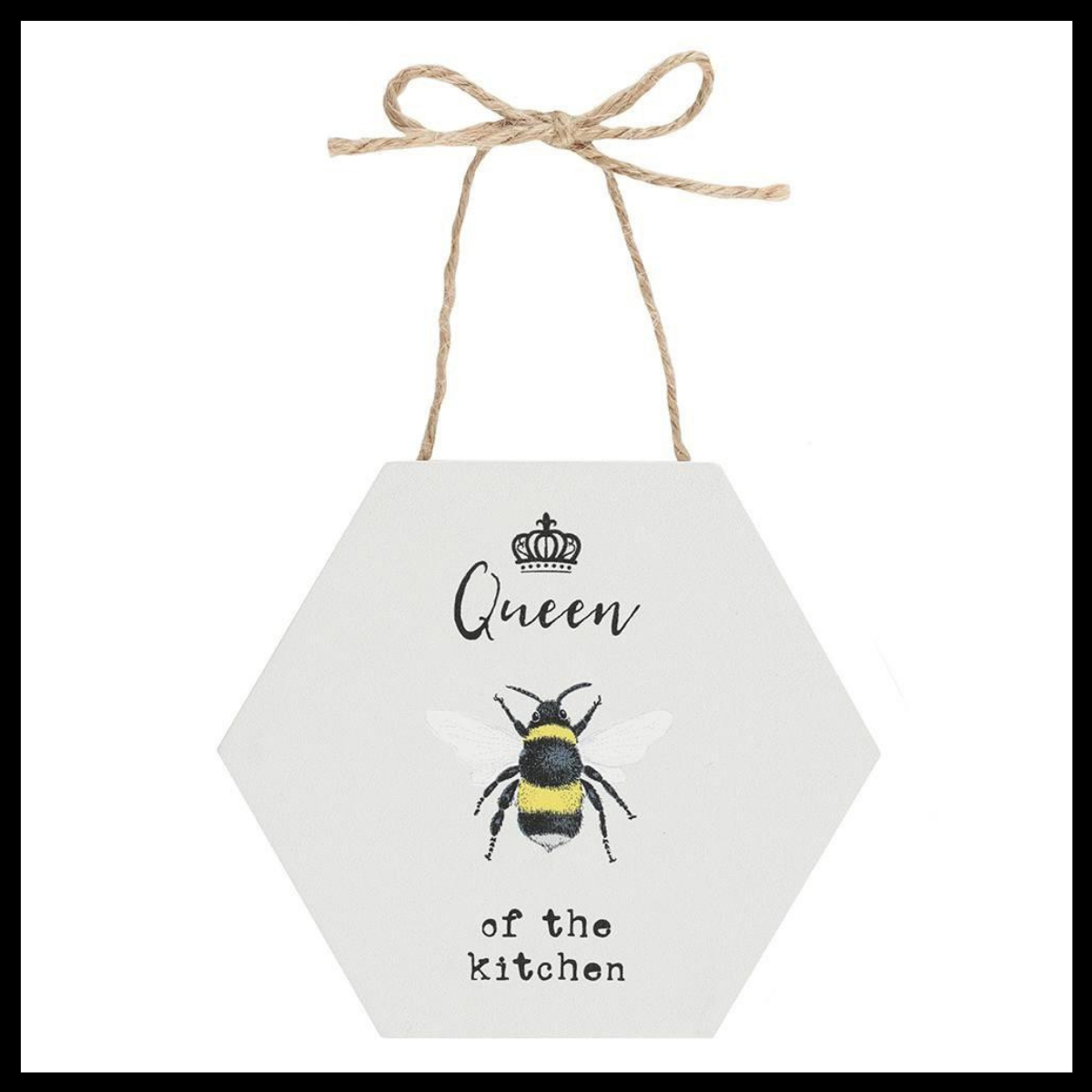 Queen Of The Kitchen - Hanging Sign