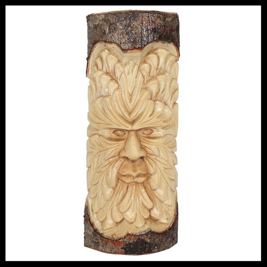 Green Man Wood Carving