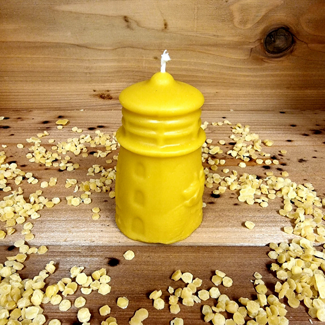 Lighthouse Pure Beeswax Candle - Small