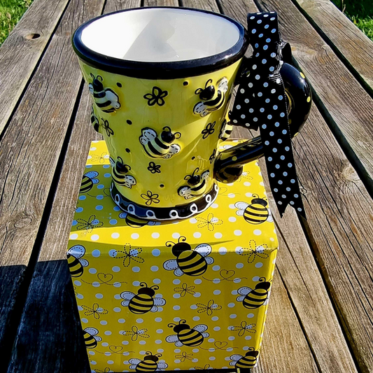 Bee Day Ceramic Mug