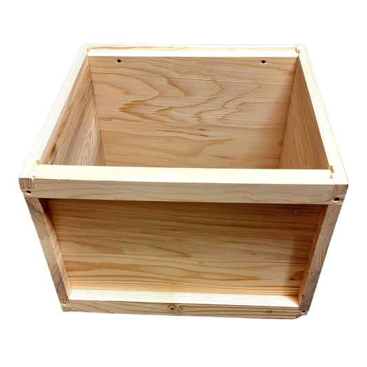 14x12 Brood Box, Assembled, Pine, 2nd Grade