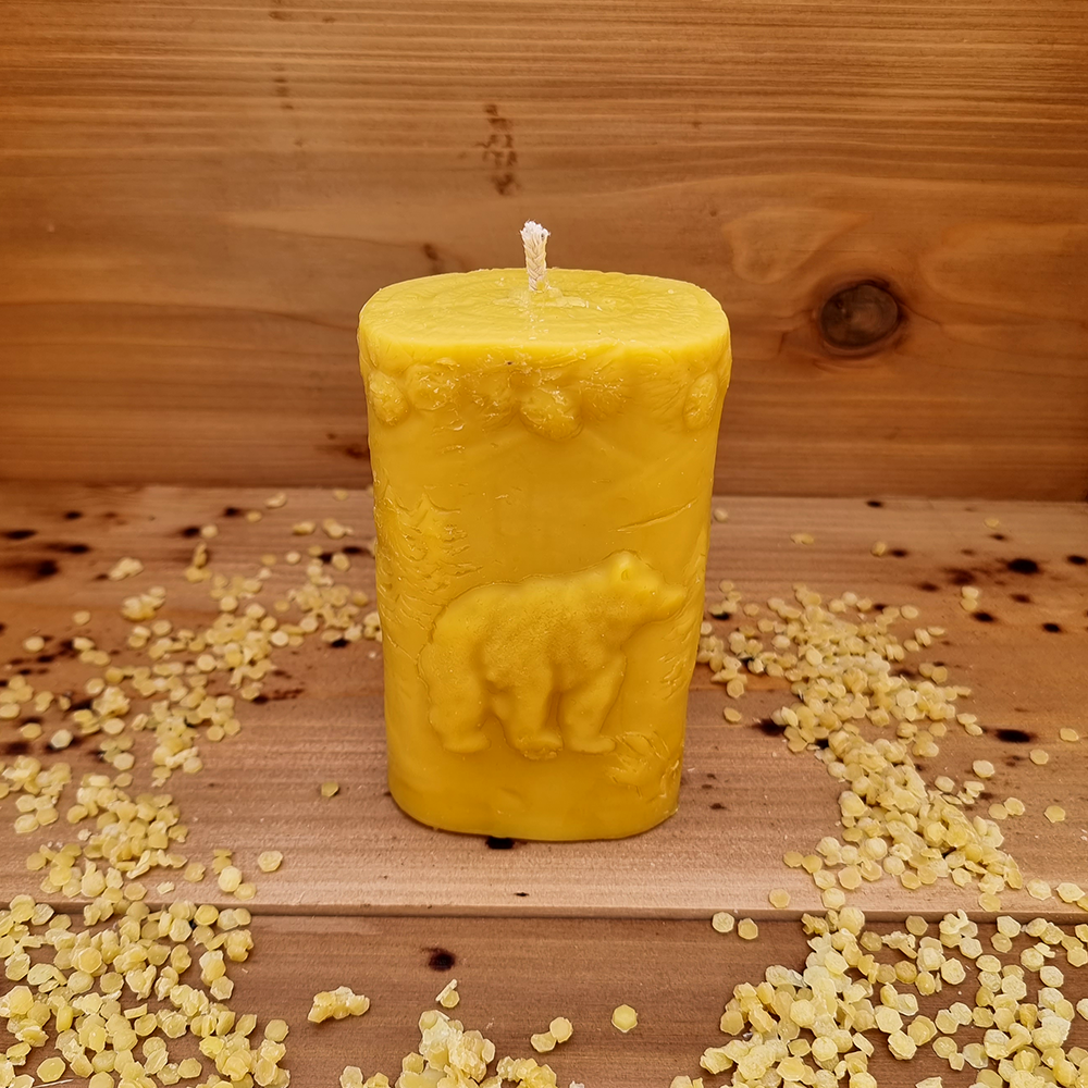 Wilderness Pillar Candle Mould