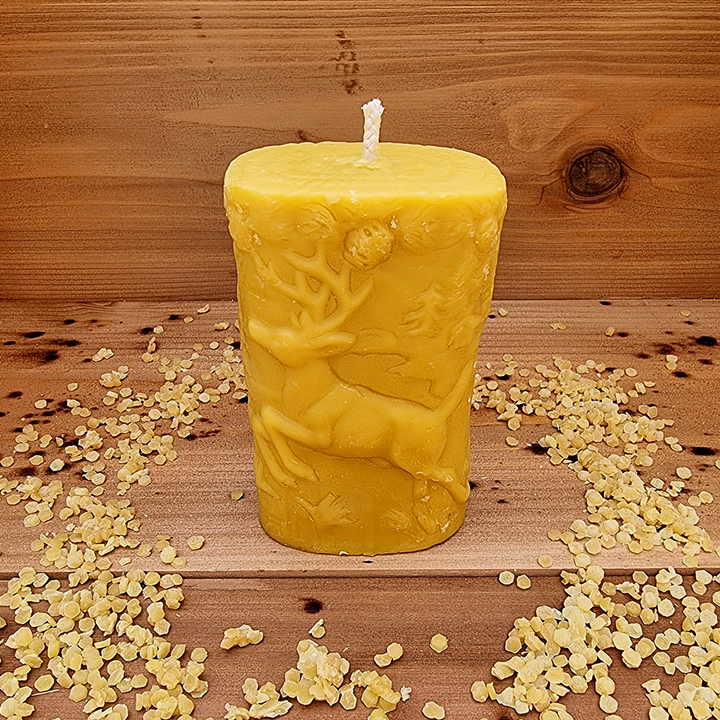 Wilderness Beeswax Candle