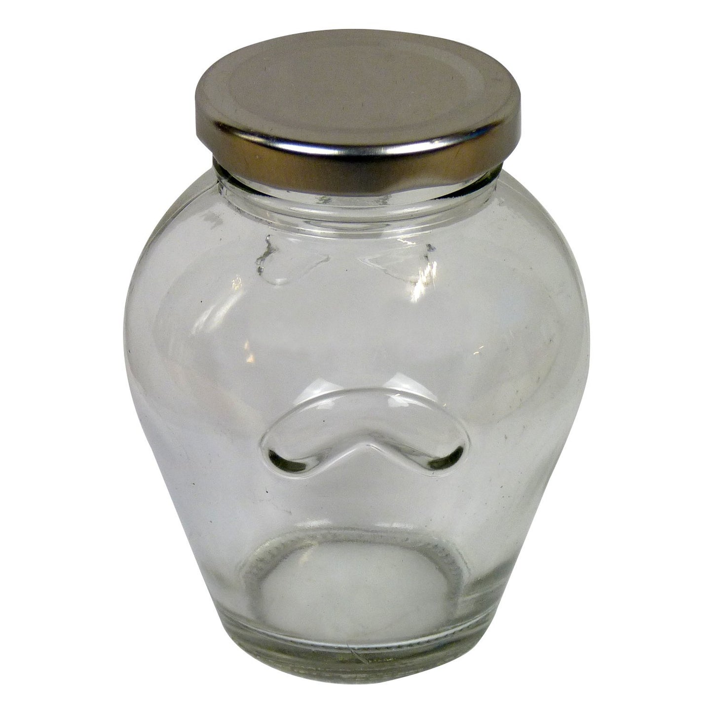 Orcio Glass Jar, 4 oz, 48 pack with Lids