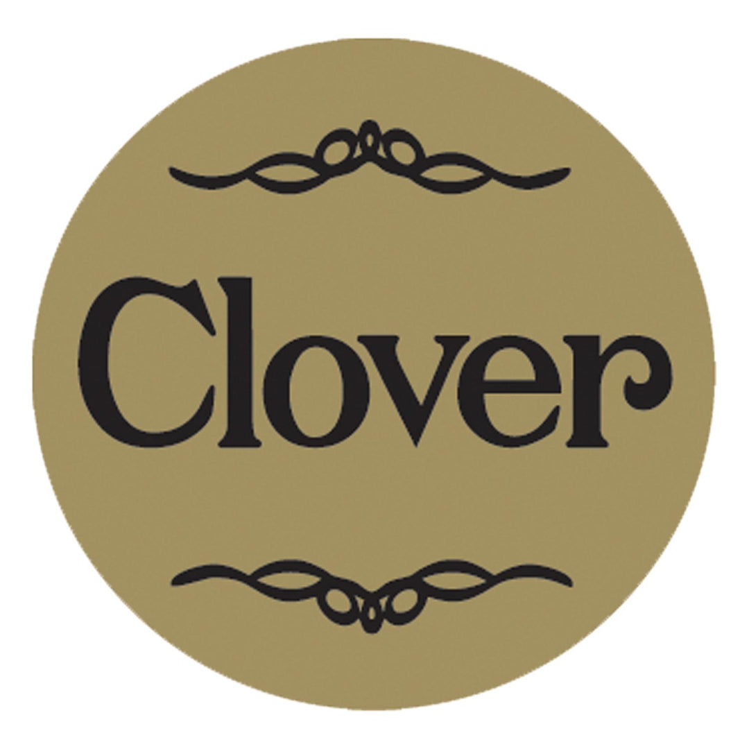 Clover 1 1/4" Gold Foil, 250 Pack - Bee Equipment