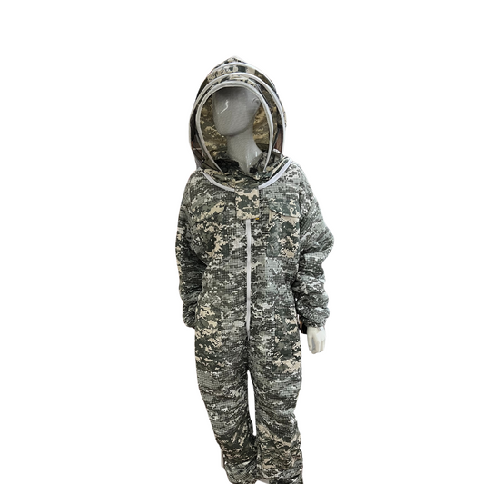 Urban Bees - Vented Suit with Fencing Veil Camouflage