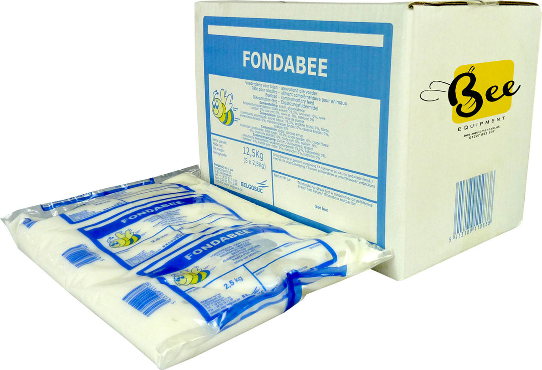 5 x Fondabee, 2.5kg.  Fondant, a premier product. - Bee Equipment