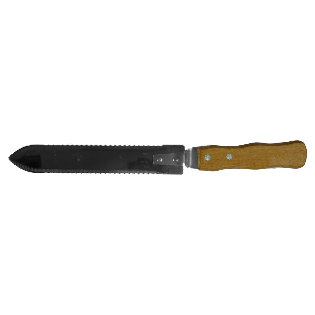 Wood Handle Uncapping Knife - Large