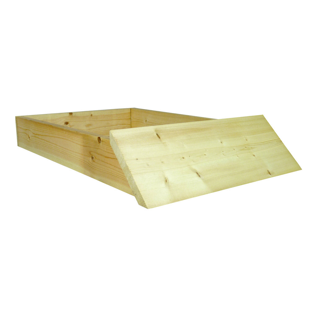 National/Commercial/14x12 Sloping Hive Stand, Flat, Pine