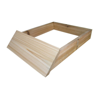 Langstroth Sloping Hive Stand, Flat, Cedar, sold flat.