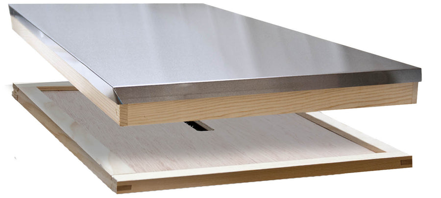 8 Frame Langstroth Roof With Crown Board - Bee Equipment